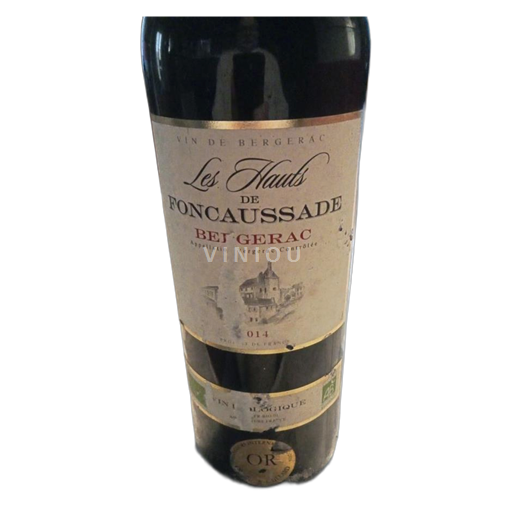 Sydväst Bergerac Château Foncaussade Les Hauts de Foncaussade 2014