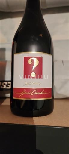 Wijnen Rouge sec Incognito Henri Courbon 2020 Frankrijk Bordeaux AOC