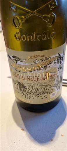 Valle del Ródano Châteauneuf-du-Pape. Domaine La Côte de l'Ange 2011