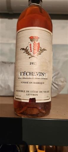 Vallese Dôle Vignoble de l'État du Valais Leytron L'Échevin 1997