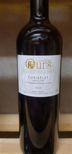 Vaud La Côte Domaine S Ours Tartegnin 2023