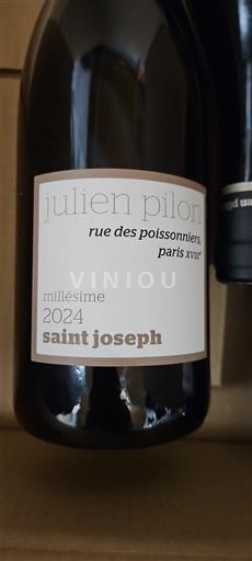 Rhône Valley Saint Joseph Julien Pilon rue des poissonniers paris xviii 2024