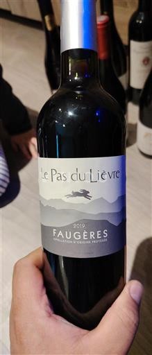 Languedoc Faugères Le Pas du Lièvre 2019