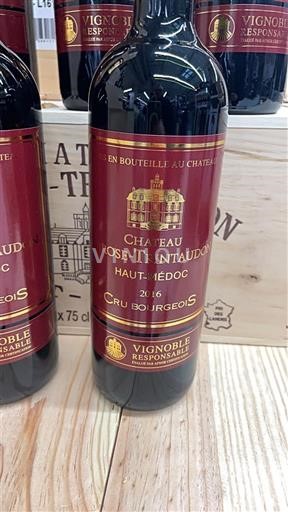 Bordeaux Haut-Médoc Cru Bourgeois Château Rose-Tremière Théron 2016