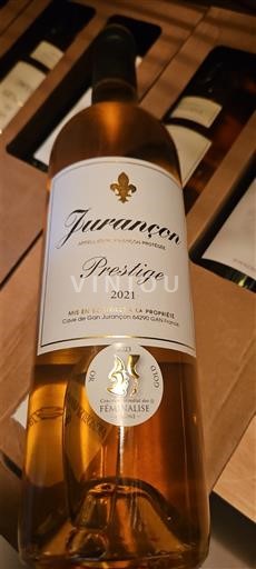 Sydväst Jurançon Cave de Gan Prestige 2021