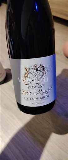 Rhônen laakso Côtes-du-rhône Domaine Petit Margot Les Pionniers 2021