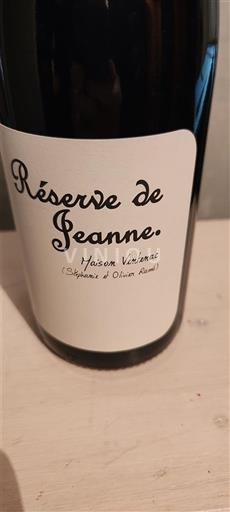 Langvedok Cabardès Maison Ventenac Réserve de Jeanne 2022