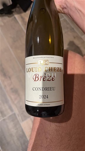 Rhône Valley Condrieu Louis Cheze Brèze 2024