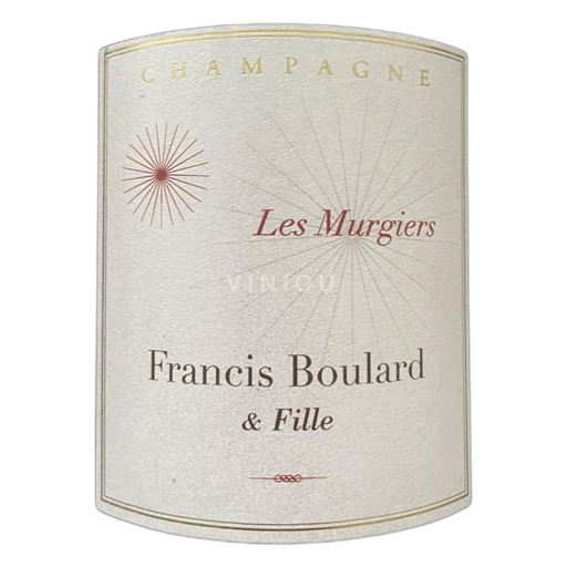 Champagne Champagner Francis Boulard & Fille Les Murgiers 2020