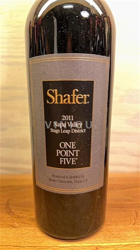 Vùng trồng nho được cấp phép California Quận Stags Leap Shafer One Point Five 2011