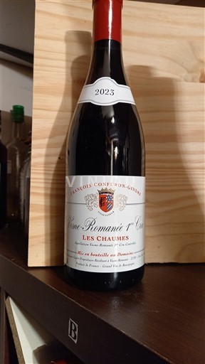 Burgundsko Vosne-romanée Premier Cru François Confuron-Gindre Les Chaumes 2023