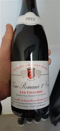 Bourgondië Vosne-Romanée Premier Cru François Confuron-Gindre Les Chaumes 2023