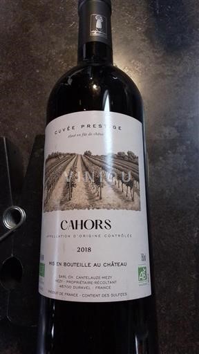 Sudoeste Cahors Château Port Prestige 2018