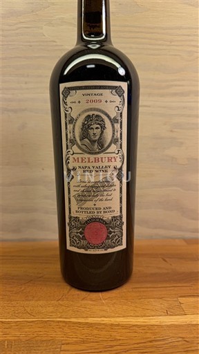 Kalifornijske AVA Напа Вали Bond Melbury 2009