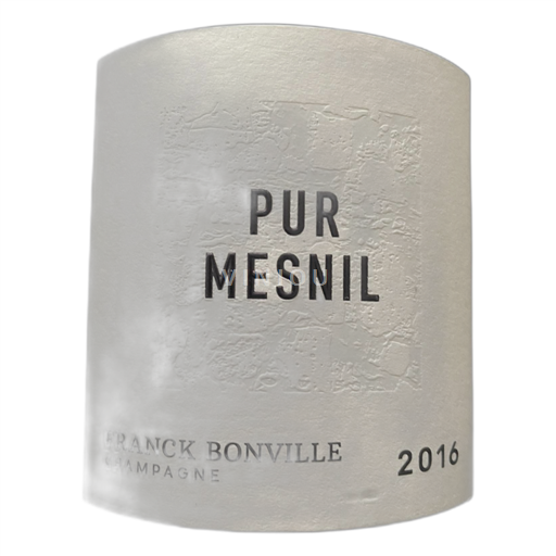 Champagne Franck Bonville Pur Mesnil 2016