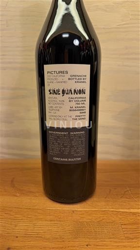 Californiske AVA'er Ikke specificeret Sine Qua Non Pictures Ikke årgangsbestemt