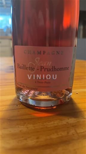 Champagne Jean Baillette-Prudhomme Rosé de Saignée Premier Cru Ikke årgangsbestemt