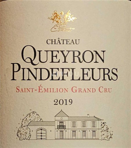 Bordeaux Saint-Émilion Grand Cru Château Queyron Pindefleurs 2019