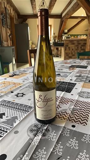 Alsace Pinot Grigio Bleger Cœur de Cru 2023