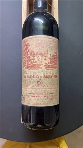 Bordeaux Pauillac Château Pichon Baron Les Tourelles de Longueville 1995