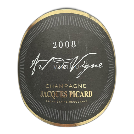 Champagne Jacques Picard Art de Vigne 2008