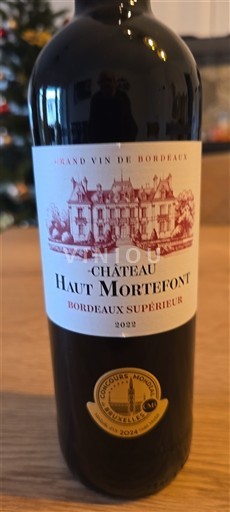 Bordeaux Bordeaux Supérieur Château Haut Mortefont 2022