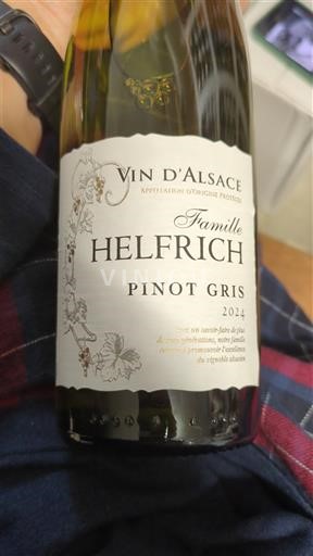 Alsace Famille Helfrich Pinot Gris 2024