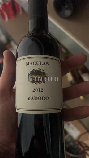 Vénétie Maculan Madoro 2012