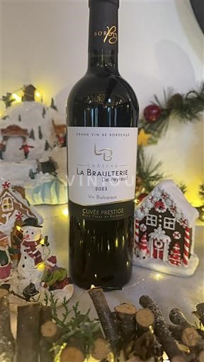 Burdeos Blaye-Côtes de Burdeos Château La Braulterie de Peyraud Prestige 2023