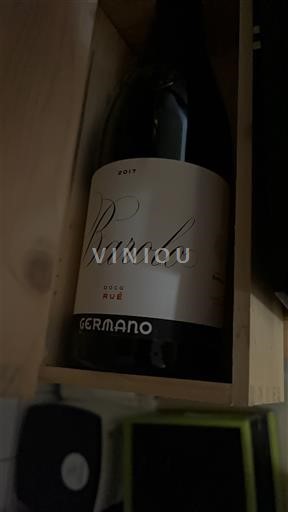 Vinhos Rouge sec Rue Germano 2017 Itália Piemonte Barolo DOC