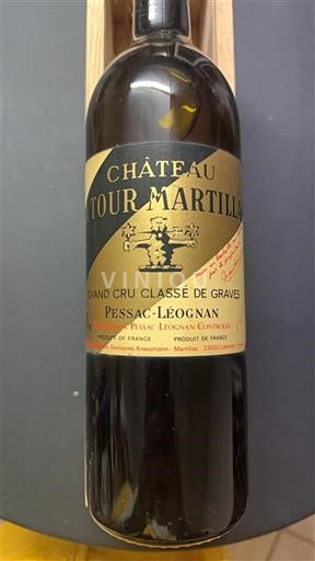 Bordeaux Pessac-Léognan Château Latour-Martillac 1992