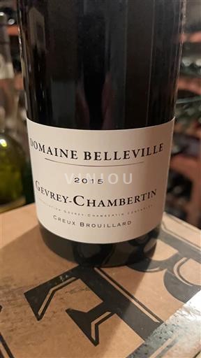 Borgoña Gevrey-Chambertin Domaine Belleville Creux Brouillard 2015