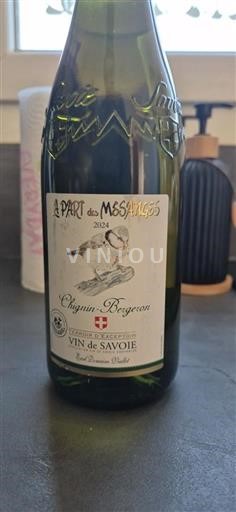 Savojsko a Bugey Chignin-Bergeron La Part des Messages 2024