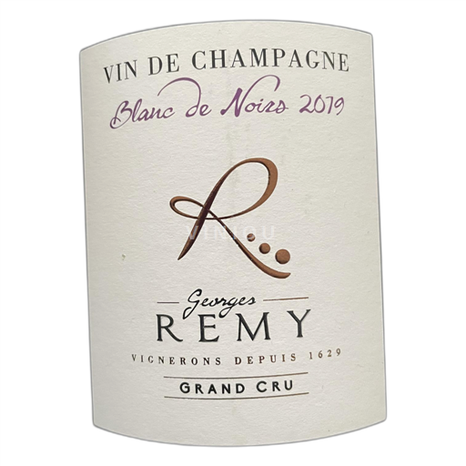 Champaña Champán Georges Remy Blanc de Noirs 2019