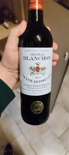 Bordeaux Lussac-Saint-Émilion Château Blanchon Grand Agassant 2021