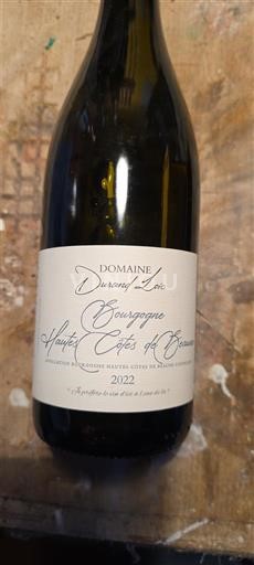 Borgonha Hautes-Côtes de Beaune Domaine Rand Luc 2022