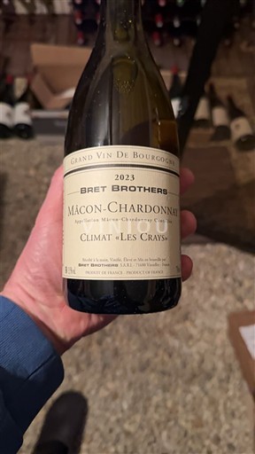 Burgundi Mâcon ja Mâcon-kylät Bret Brothers Climat «Les Crays» 2023