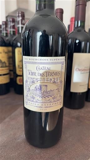 Burdeos Saint-Estèphe Cru Bourgeois Supérieur Château Tour des Termes 2019