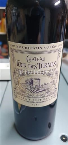 Bordeaux Saint-Estèphe Cru Bourgeois Supérieur Château Tour des Termes 2019