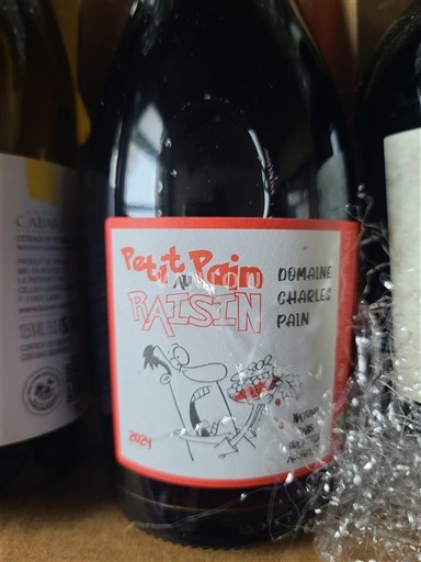 Loiren laakso Chinon Domaine Charles Pain Petit Pain au Raisin 2024