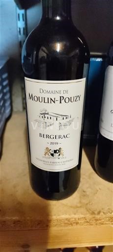 Sydväst Bergerac Domaine Moulin-Pouzy 2019
