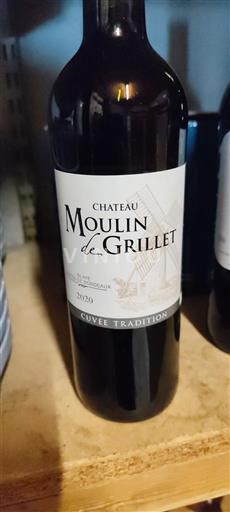 Bordeaux Château Moulin de Grillet Tradition 2020