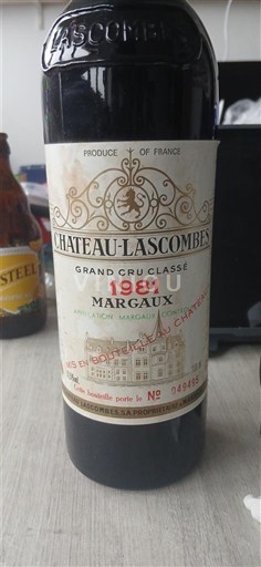 Bordeaux Margaux Grand Cru Château Lascombes 1981