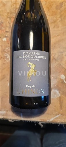 Loiredalen Chinon Domaine S Bouquerries Royale 2023