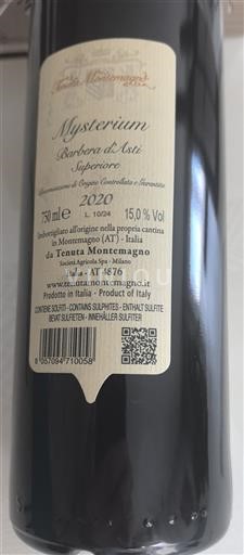 Piamonte No especificado Tenuta Montemagno Mysterium 2020