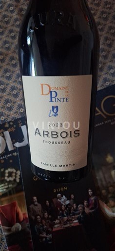 Jura Arbois Domaine La Pinte Trousseau 2023