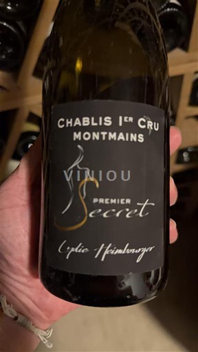 Bourgogne Chablis premier cru Premier Cru Lydie Heimberger Mont mains Premier Secret 2021