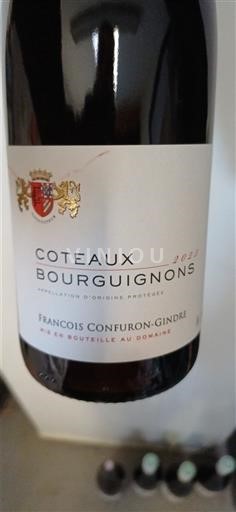 Burgundy Coteaux Bourguignons François Confuron-Gindre 2023