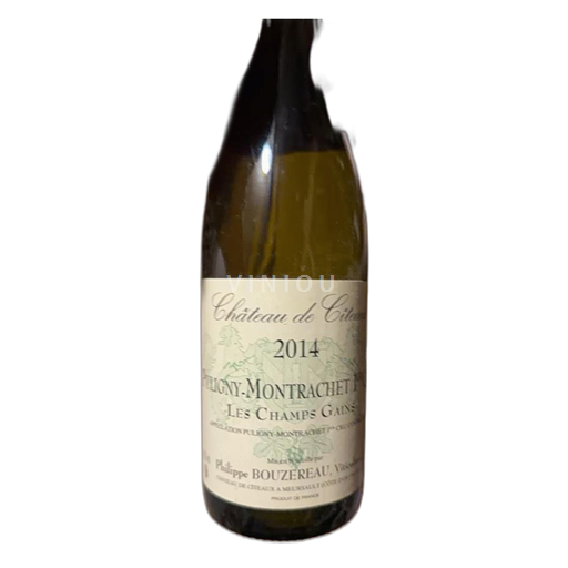 Burgundi Puligny-montrachet Premier Cru Château Citeaux Les Champs Gains 2014