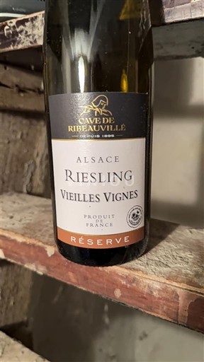Alsace Cave de Ribeauvillé Vieilles Vignes Réserve 2021
